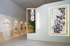 “澄怀——刘怀山中国画展”在中国园林博物馆开幕